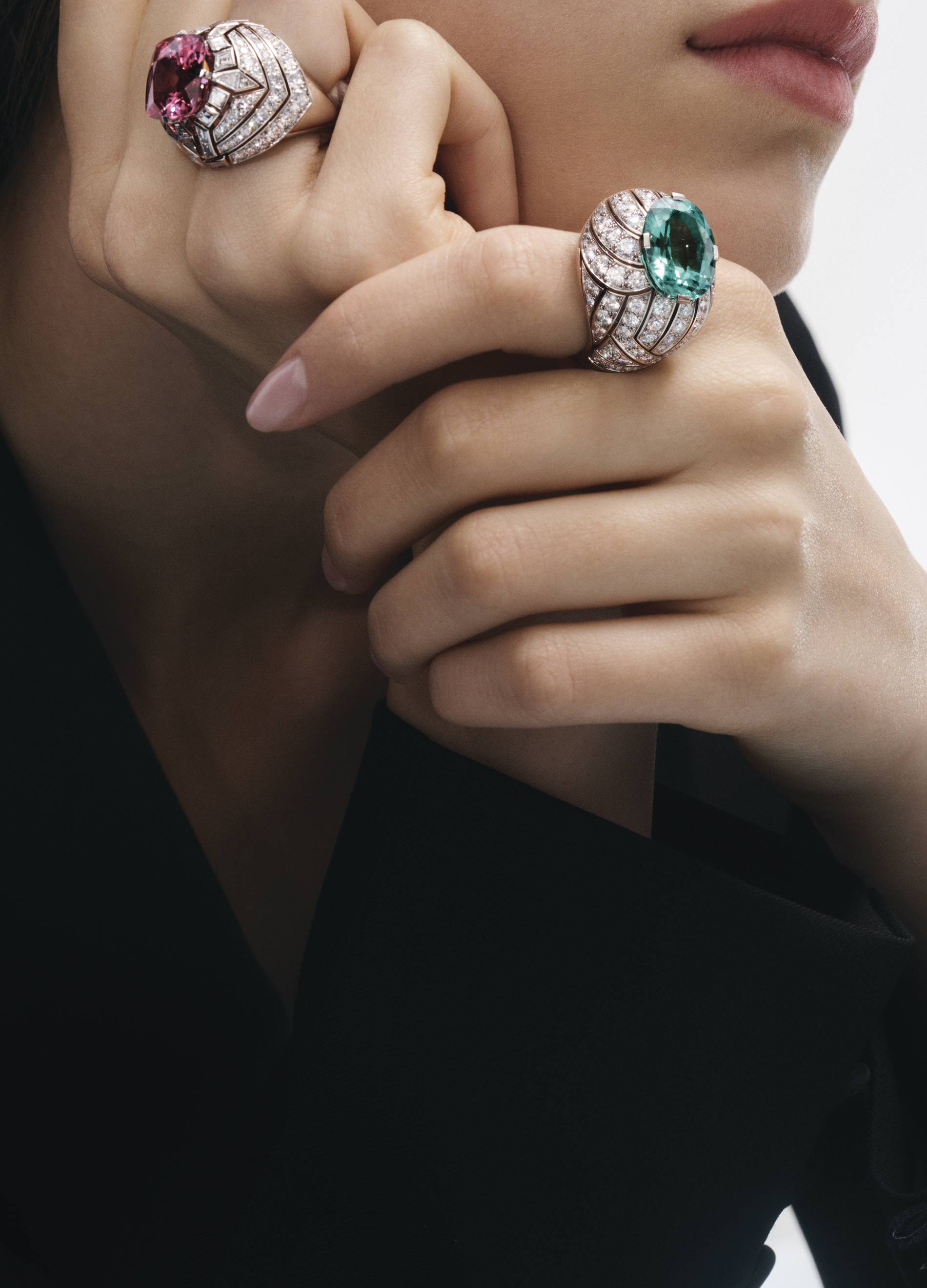 This Star-cut diamond ring from Louis Vuitton's high