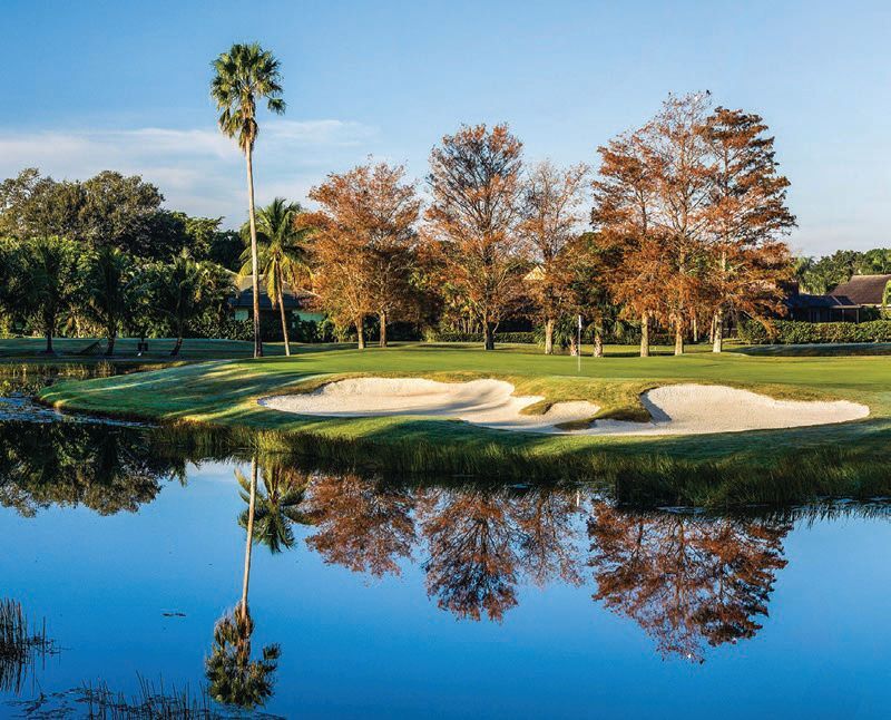 Golf at one of Palm Beach County’s most scenic spots during your stay at PGA National Resort PHOTO COURTESY OF DISCOVER THE PALM BEACHES AND THE BRANDS
