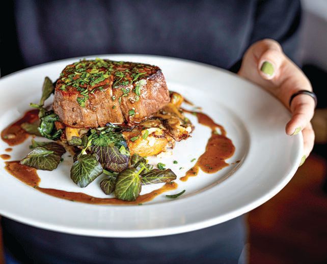 Steak dishes are difficult to resist at Noah’s NOAH’S PHOTO BY RACHEL HERBST