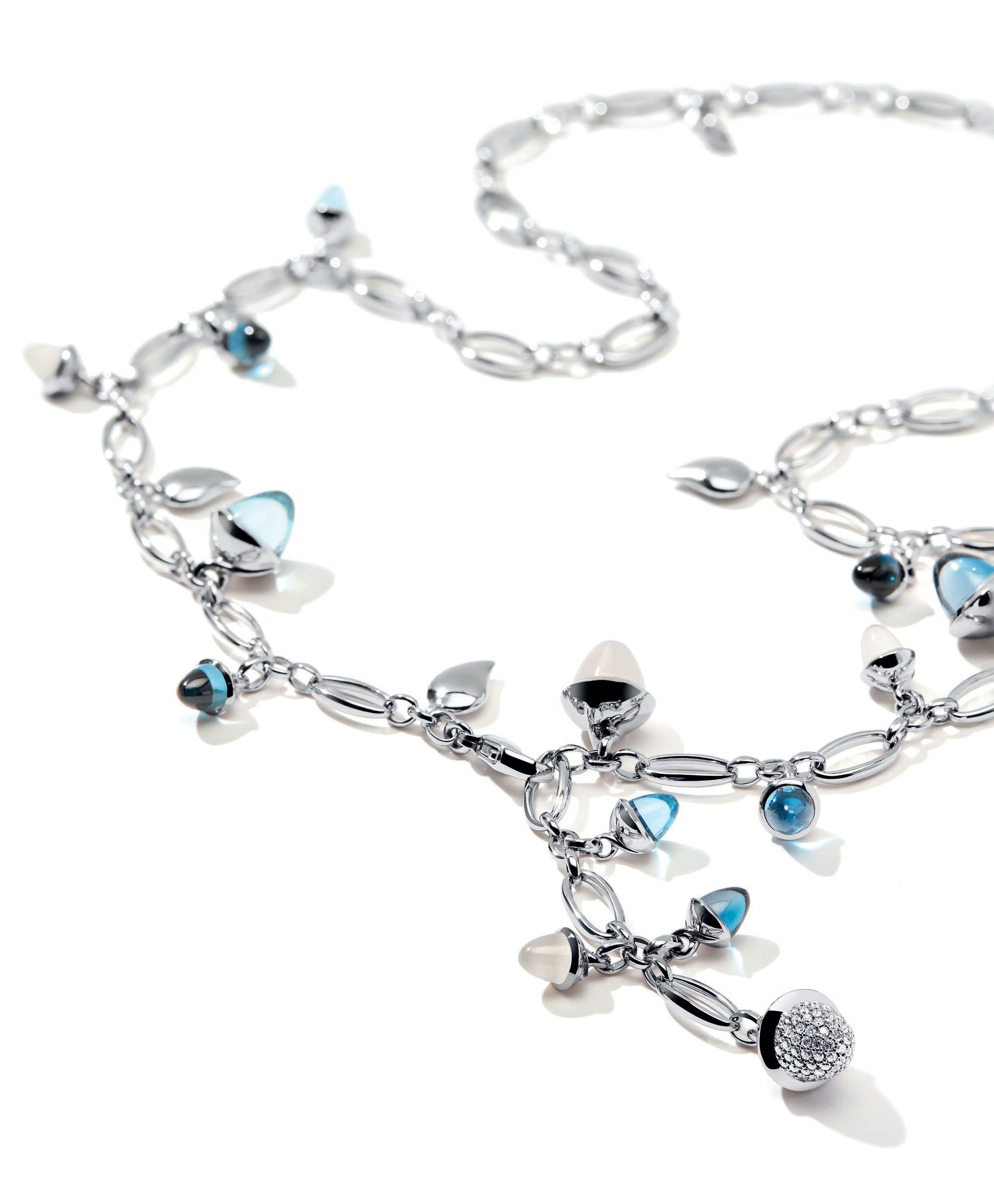 Mikado Ocean necklace with diamond pave, 56 cm PHOTO COURTESY OF THE BRAND