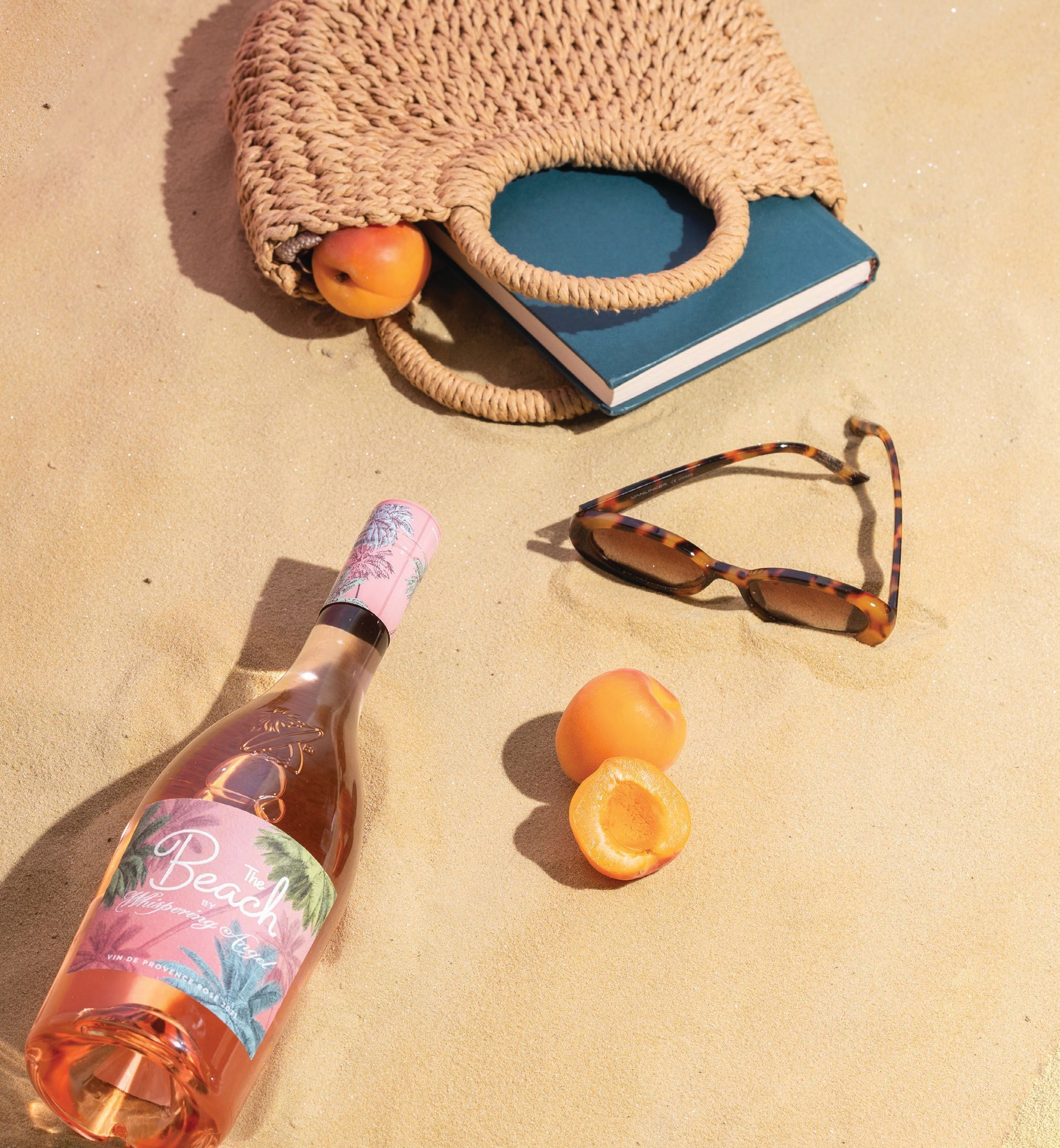 The Beach by Whispering Angel Rosé PHOTO COURTESY OF CHÂTEAU D’ESCLANS