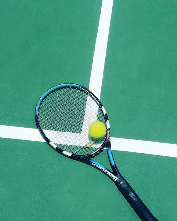 Breitenbach loves tennis TENNIS PHOTO BY GUILHERME MAGGIERI/UNSPLASH