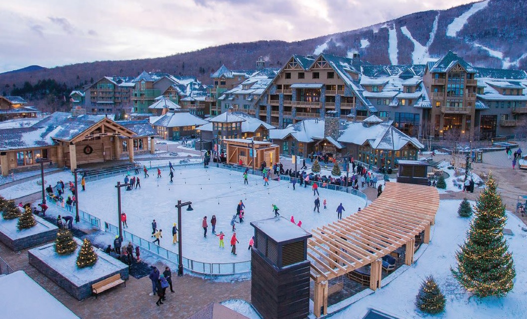 With 116 trails, there is something for skiers of all levels at Stowe.  PHOTO COURTESY OF STOWE MOUNTAIN RESORT