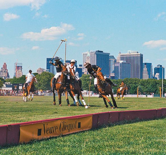 The first edition of the Veuve Clicquot Polo Classic on Governors Island, New York, 2009 PHOTO: BY ALINE COQUELLE