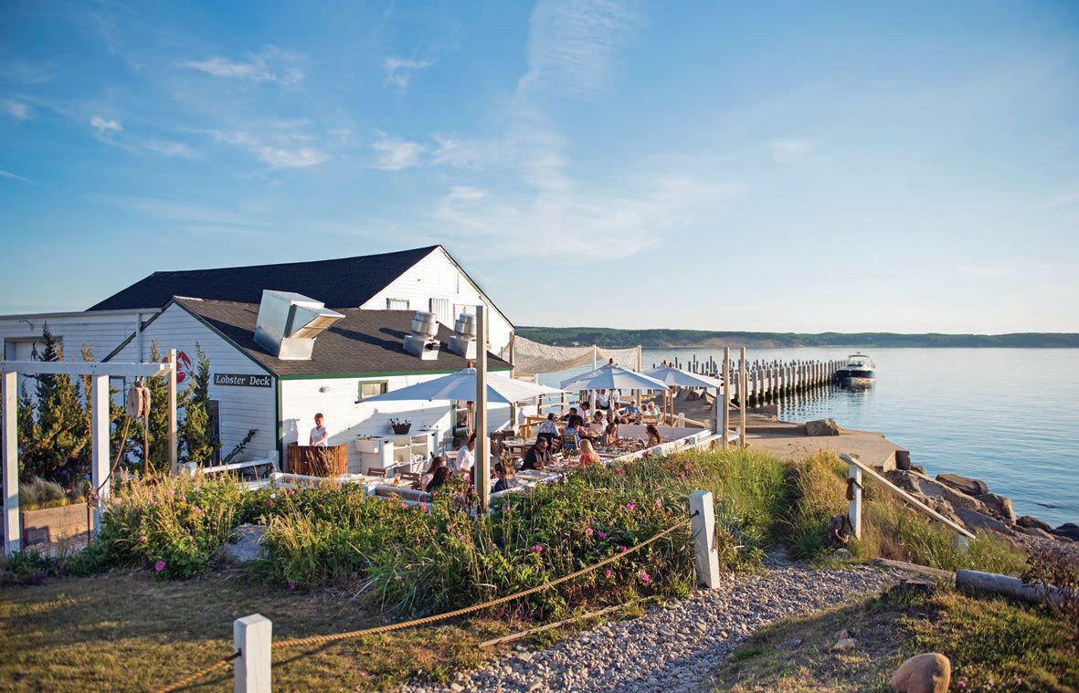 Dock and dine at Duryea’s Montauk PHOTO: BY DOUG YOUNG