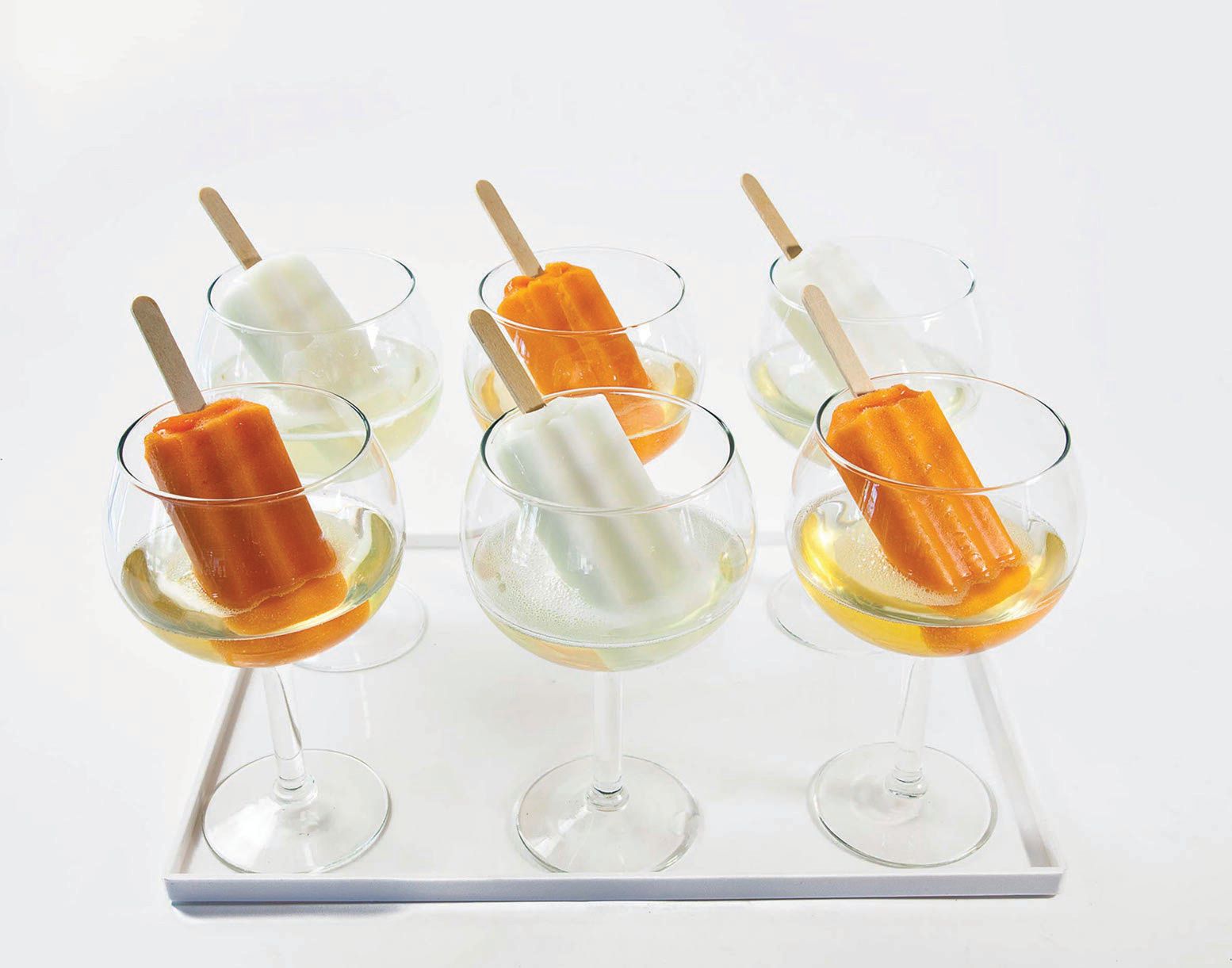 Popsicle cocktails are undeniably a hit with Elegant Affairs PHOTO COURTESY OF ELEGANT AFFAIRS