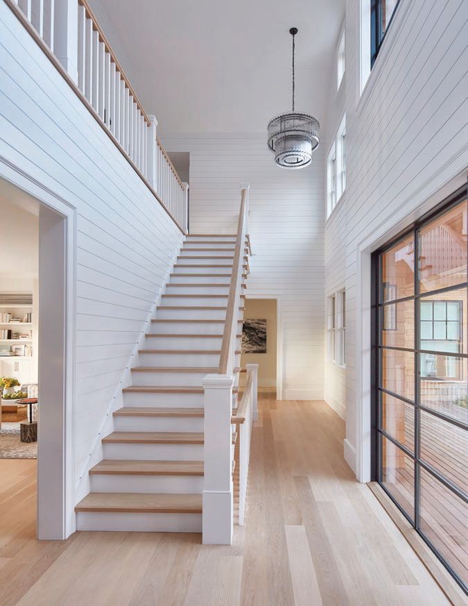 An open floor plan welcomes guests into this Hamptons home PHOTOGRAPHED BY JACOB SNAVELY