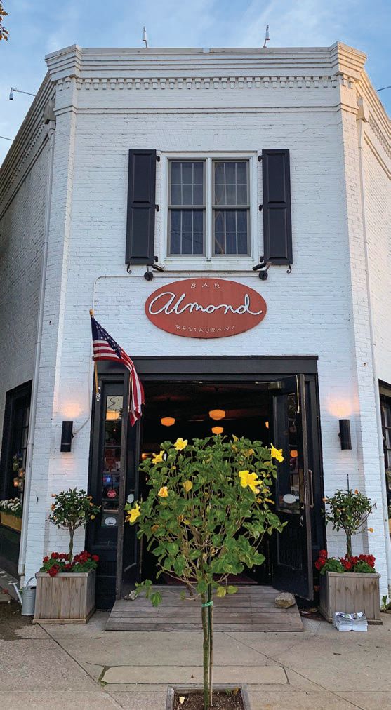 Exterior of Almond ALMOND PHOTO BY ERIC STRIFFLER