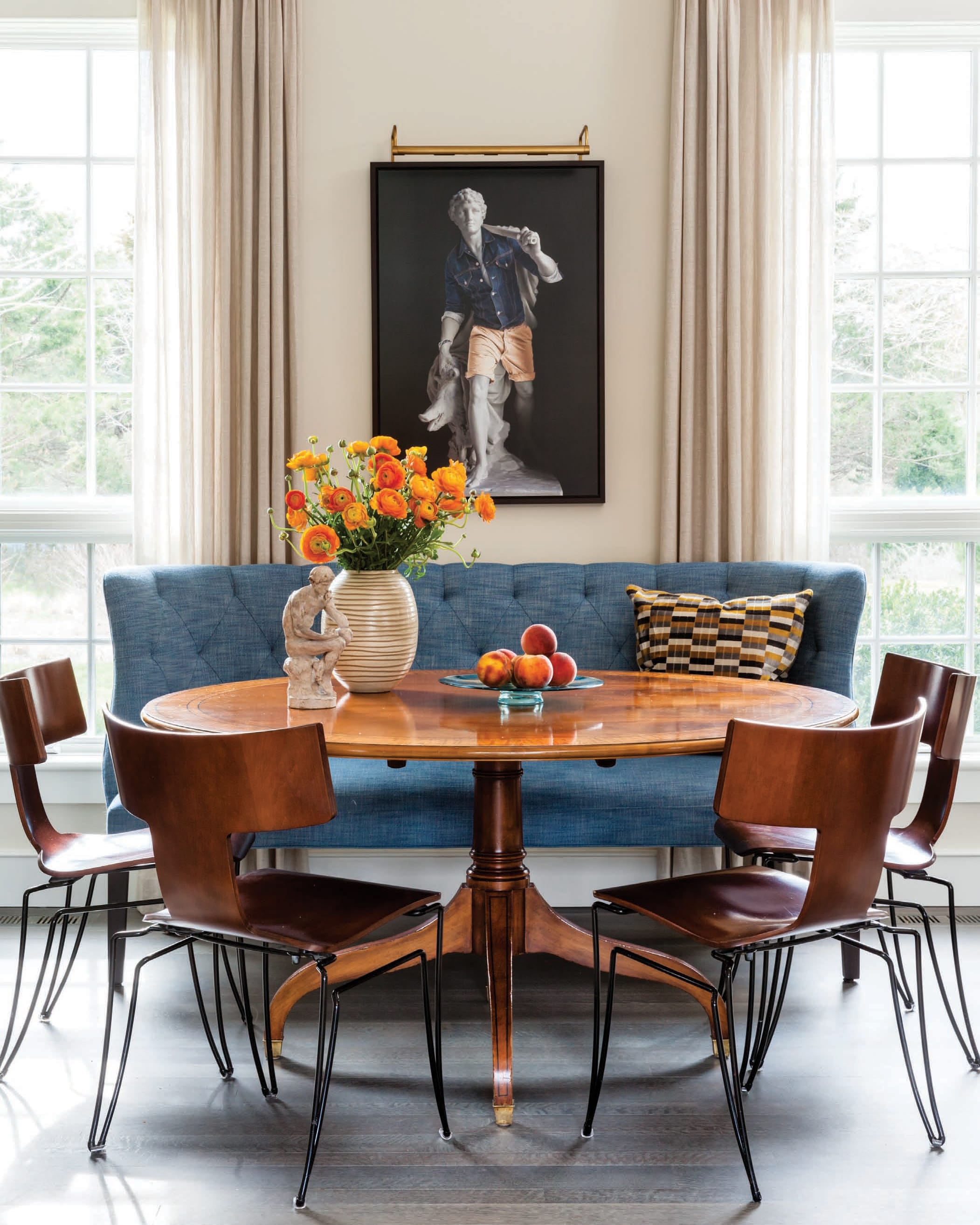 Peek Inside Designer David Scott S Hamptons Home