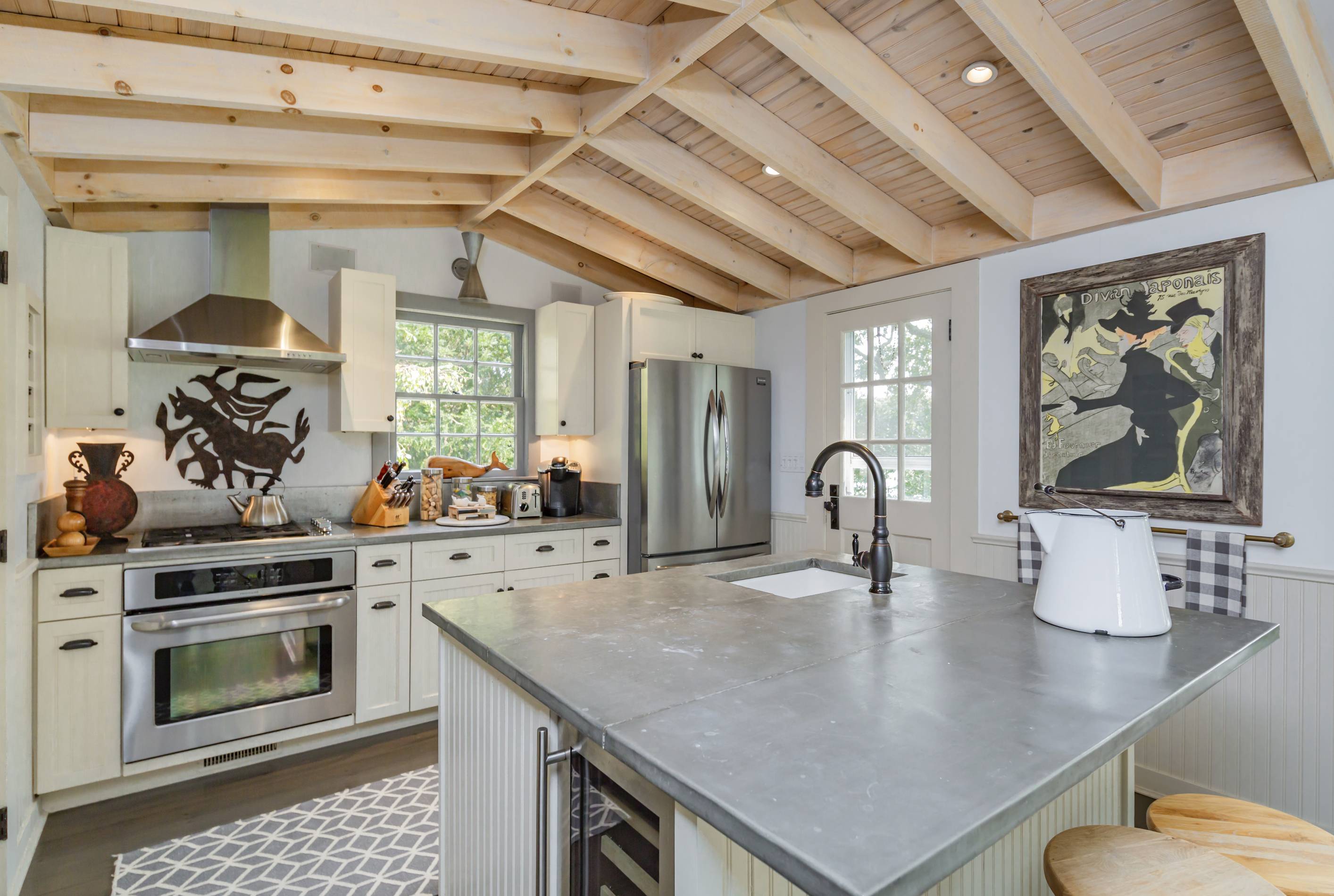 John Steinbeck Hamptons home kitchen
