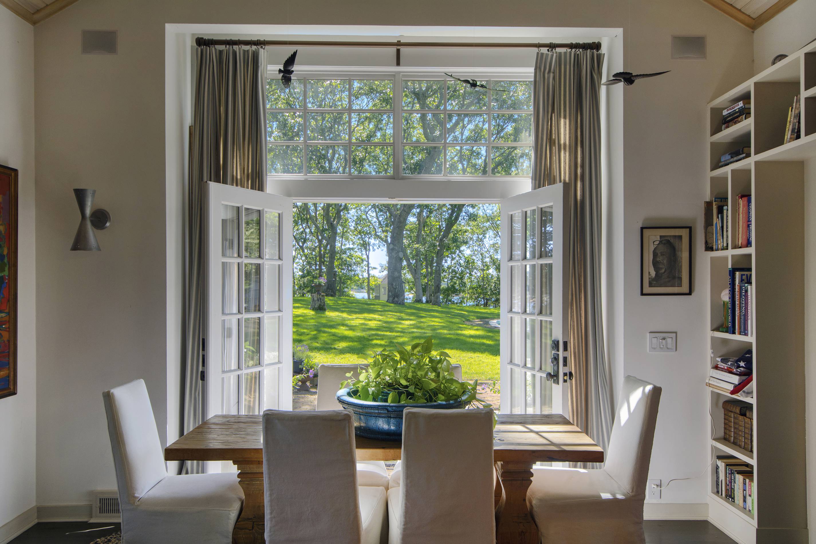 John Steinbeck Hamptons home dining room